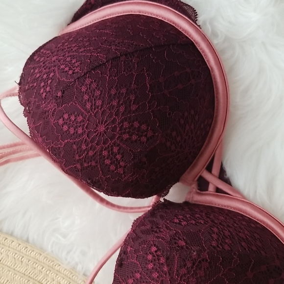 💓PINK💓 by VICTORIA SECRET Bra 34C & sz Small Matching Panties - Picture 2 of 11